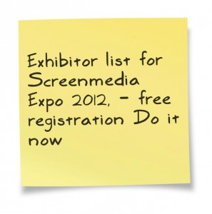 Exhibitor list