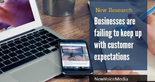 Contact centre technology research finds businesses are failing to keep up with customer expectations