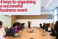 4 keys to organising a successful business event