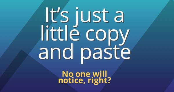 Thinking about copying someone else’s blog post? Think again!